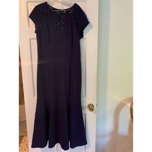 Blue Alexe Size 16 Mermaid dress